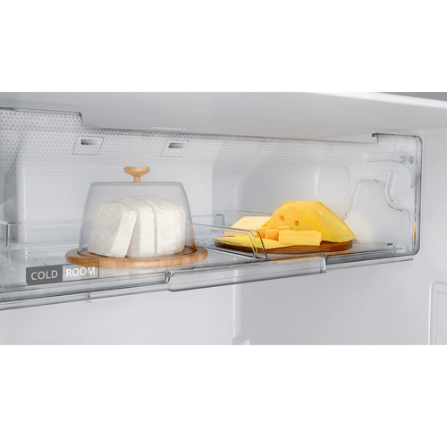 Geladeira Brastemp Frost Free Duplex 375 litros cor Inox com Espaço Adapt - BRM45JK