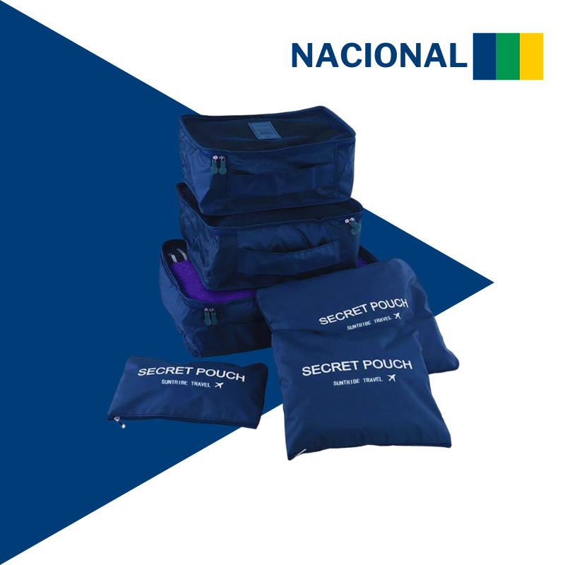 Organizador Travel Life - Compre 4 leve 6