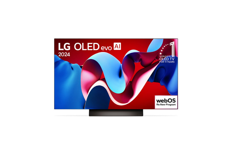 Smart TV LG OLED evo AI C4 4K 55 polegadas 2024